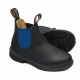 Kids Chelsea Boots 580 enfant Black Leather Blue